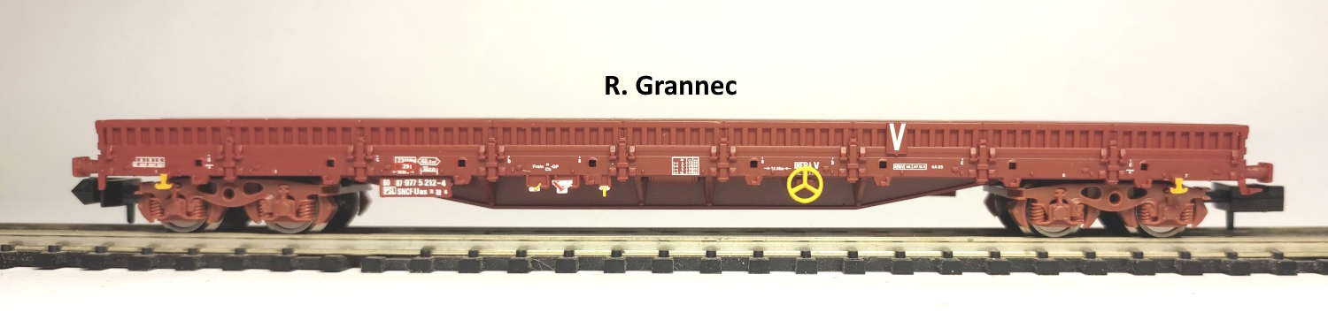 2 wagons Arnold echelle N - Modélisme